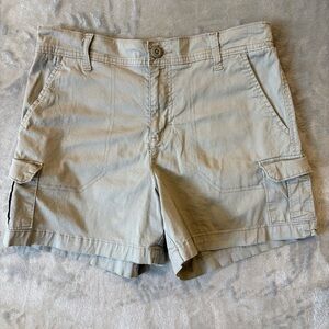 Lee Khaki Cargo Y2K Tan Shorts Wmn’s Sz 10